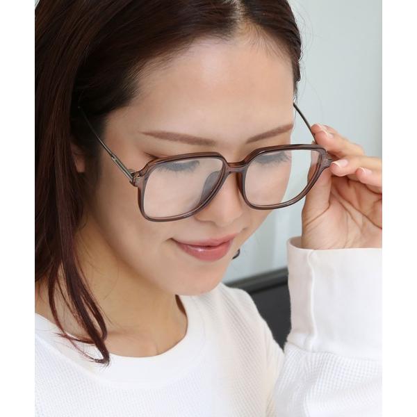 ZOZO問い合わせ番号:101283324ショップ:collecala，コレカラブランド:colleca la，コレカラ商品名:スクエアフレーム 大きめレンズめがね/伊達メガネカテゴリ:ファッション雑貨>メガネブランド品番:43086...
