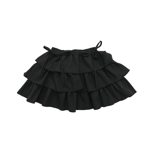 『タイムセール実施中』ZOZO問い合わせ番号:101285500ショップ:Bee，ビーブランド:Bee des Bee，ビーデスビー商品名:リボン付きティアードスカートカテゴリ:スカート>スカートブランド品番:bbb01782素材:レ...