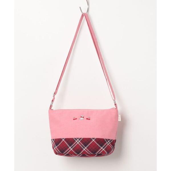 ZOZO問い合わせ番号:101286032ショップ:KP，ケーピーブランド:KP DECO，ケーピーデコ商品名:先染チェック×ダンガリー ポシェットカテゴリ:バッグ>ボディバッグ/ウエストポーチブランド品番:2154414素材:無地部...