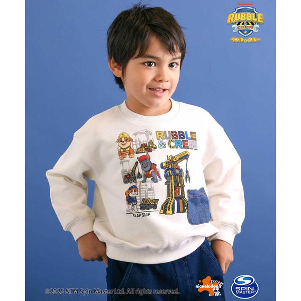 ZOZO問い合わせ番号:101317581ショップ:BEBE ONLINE STORE，ベベ オンラインストアブランド:SLAP SLIP，スラップスリップ商品名:【「パウ・パトロール」スピンオフ・シリーズ「ラブル＆クルー」×SLAPSLI...