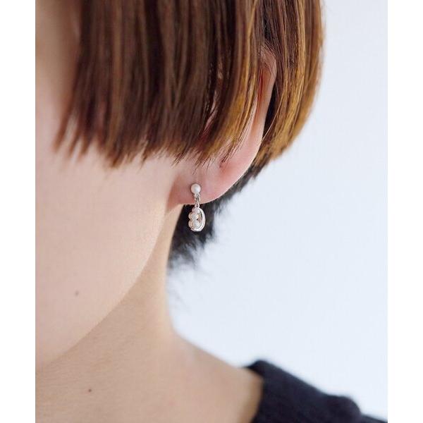 ピアス 「チタンポスト」スリーパールピアス レディース