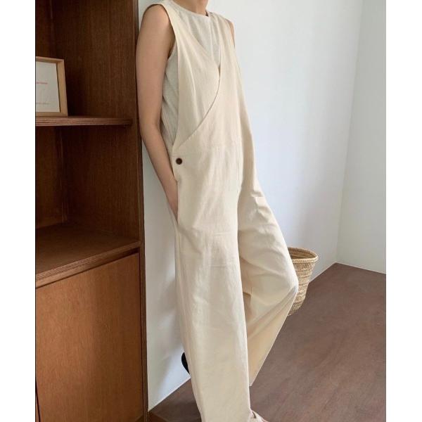 『タイムセール実施中』参考価格：5，940円発売時期：2023年06月コンディション：B（目立つ使用感なし）使用感が少ない、または気にならないアイテム前身頃：汚れ参考商品名：前後2Wayノースリープ切り替え サロペットオールインワン参考品番...