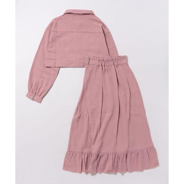 参考価格：12，100円発売時期：2025年07月コンディション：B（目立つ使用感なし）使用感が少ない、または気にならないアイテム全体的：色あせ参考商品名：マルチWAYセットアップ デニムジャケット Aラインスカート参考品番：0825403...