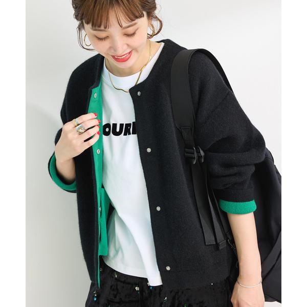 ZOZO問い合わせ番号:101412797ショップ:JOINT WORKS，ジョイントワークスブランド:B.C STOCK，ベーセーストック，Simplicite，サンプリシテ商品名:《追加2》2層スムース編みニットブルゾンカテゴリ:トップ...