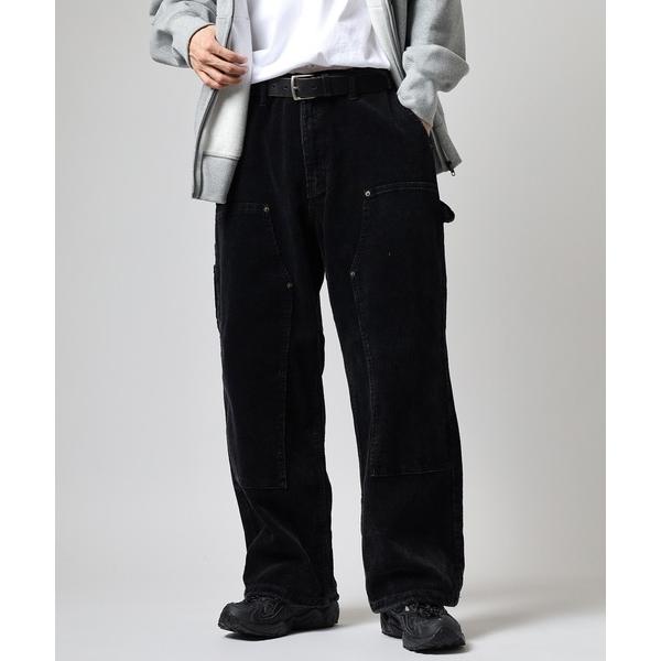 パンツ JUNGLE STORM 加工コーデュロイダブルニーパンツ メンズ レディース