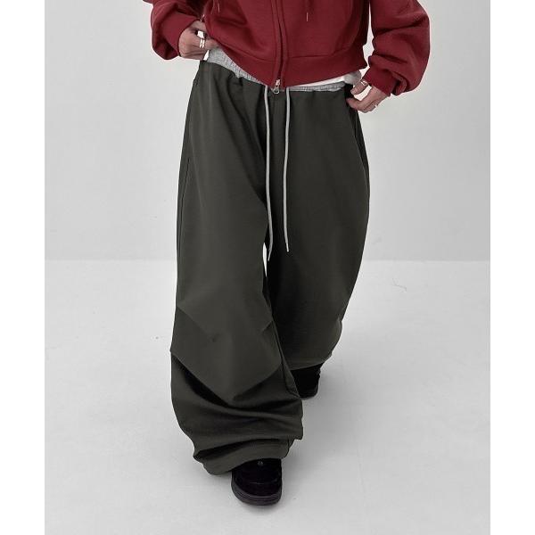 ZOZO問い合わせ番号:101413573ショップ:3rdSpring，サードスプリングブランド:BLACKUP，ブラックアップ，3rdSpring，サードスプリング商品名:[MADE] ウエストレイヤードパラシュートパンツカテゴリ:パンツ...