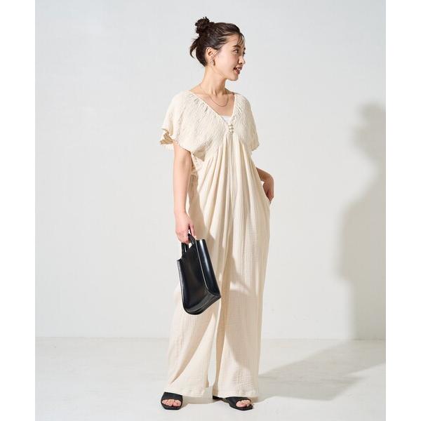 『タイムセール実施中』参考価格：7，997円発売時期：2025年02月コンディション：A（使用感なし）数回使用した程度で使用感が感じられないアイテム参考商品名：限定展開　インド ダブルガーゼ シャーリング オールインワン参考品番：13462...