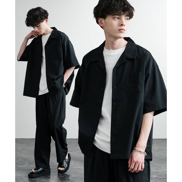 参考価格：5，940円発売時期：2025年06月コンディション：B（目立つ使用感なし）使用感が少ない、または気にならないアイテム前身頃：汚れ参考商品名：セットアップ 接触冷感オーバーサイズ開襟半袖シャツ セミワイドイージーパンツ参考品番：1...