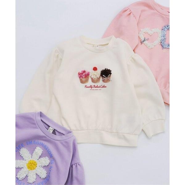 ZOZO問い合わせ番号:101447199ショップ:F.O.Online Store，エフオーオンラインストアブランド:apres les cours，アプレレクール商品名:3柄GIRLS立体モチーフトレーナー_ジュニア対応カテゴリ:トップ...