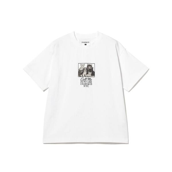 tシャツ CHARI＆CO / 212-PET-LOVE TEE メンズ レディース