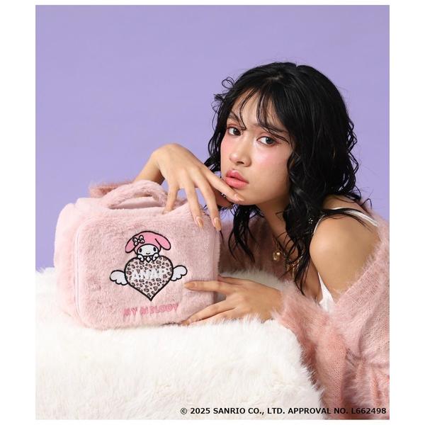 ZOZO問い合わせ番号:101447780ショップ:ANAP，アナップブランド:ANAP，アナップ商品名:ANAP ×【 マイメロディクロミ 】コラボ ファーバニティー ポーチカテゴリ:財布/小物>ポーチブランド品番:799-9427...