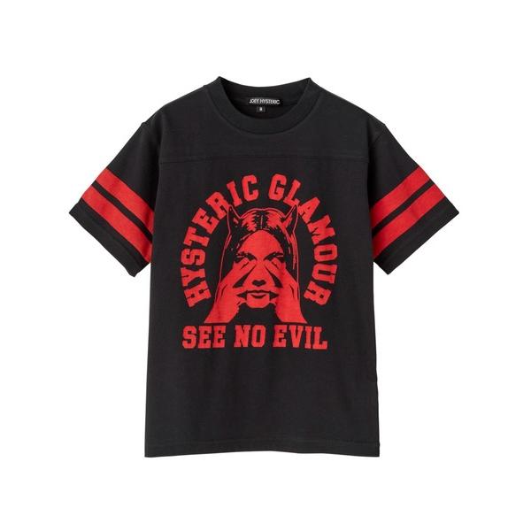 tシャツ SEE NO EVIL 半袖Tシャツ キッズ 子供服 男の子 女の子