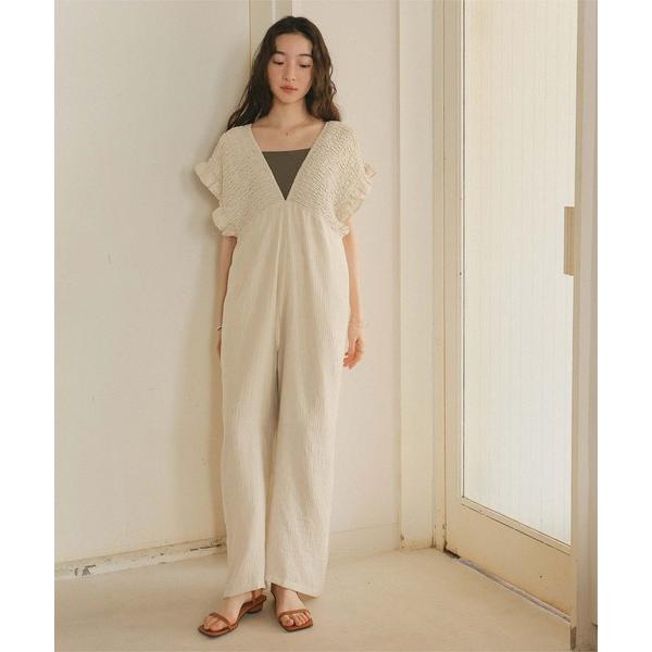 参考価格：7，909円発売時期：2025年04月コンディション：A（使用感なし）数回使用した程度で使用感が感じられないアイテム参考商品名：シャーリングフリルオールインワン参考品番：AFXP4338【商品に関する注意事項】・こちらの商品画像は...