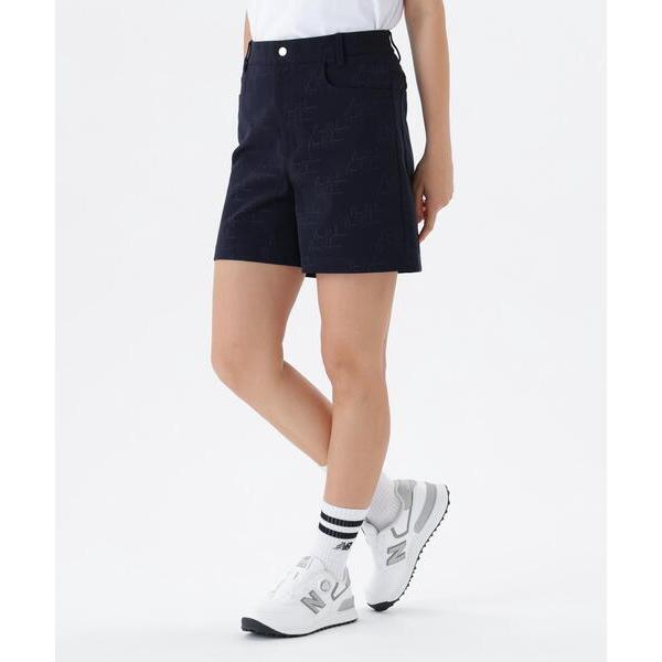 『セール実施中』ZOZO問い合わせ番号:101482125ショップ:the HOUSE，ザハウスブランド:New Balance Golf，ニューバランスゴルフ商品名:【new balance golf】モノグラムロゴ柄 ジャージー キュロ...