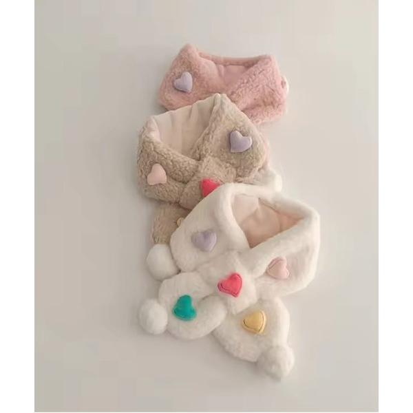 『セール実施中』ZOZO問い合わせ番号:101482258ショップ:RiNc，リンクブランド:Bambin，ボンバン商品名:【 Bambin / ボンバン 】 カラフル ハート ボア マフラーカテゴリ:ファッション雑貨>マフラーブラン...