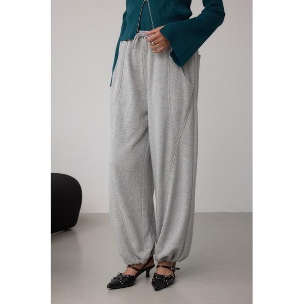 ZOZO問い合わせ番号:101483356ショップ:AZUL BY MOUSSY，アズールバイマウジーブランド:AZUL BY MOUSSY，アズールバイマウジー商品名:切り替えデザインスウェットワイドパンツカテゴリ:パンツ>スウェッ...