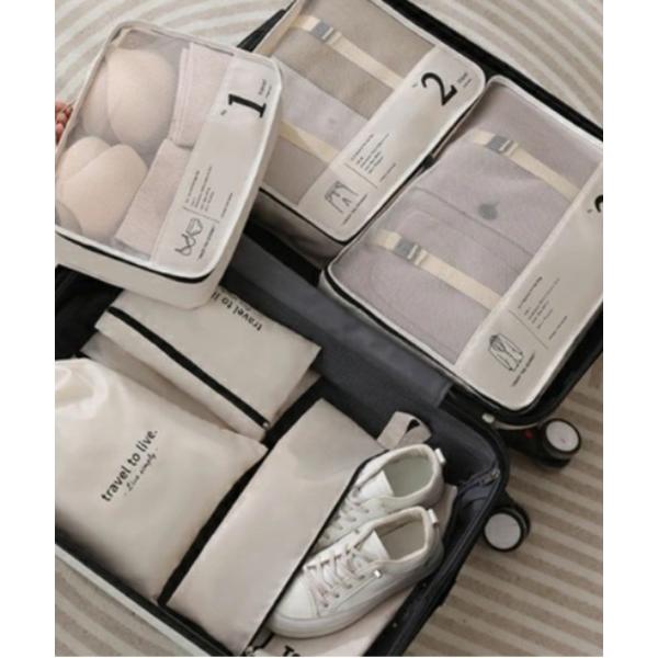 『タイムセール実施中』ZOZO問い合わせ番号:101484820ショップ:Vini，ヴィニブランド:Vini，ヴィニ商品名:トラベルポーチ 7点セット   ポーチ メッシュ 旅行収納ポーチカテゴリ:雑貨/ホビー>トラベルグッズブランド...