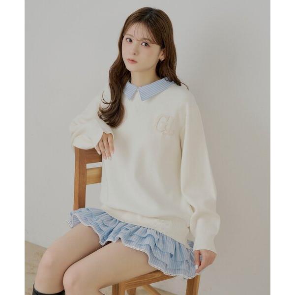 ZOZO問い合わせ番号:101485303ショップ:Chico，チコブランド:Chico，チコ商品名:【マルチway】シャツレイヤードニットワンピースカテゴリ:ワンピース/ドレス>ワンピースブランド品番:CHZ1052509A0003...