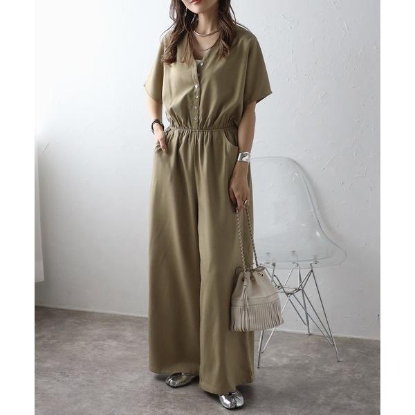 参考価格：5，610円発売時期：2024年05月コンディション：A（使用感なし）数回使用した程度で使用感が感じられないアイテム参考商品名：ウエスト切替Vネックオールインワン参考品番：77-003799【商品に関する注意事項】・こちらの商品画...