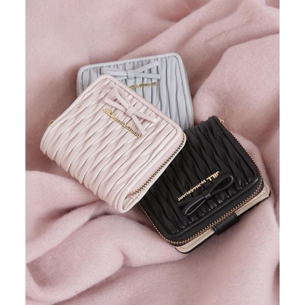 ZOZO問い合わせ番号:101517888ショップ:JILL by JILL STUART，ジル バイ ジル スチュアートブランド:JILL by JILL STUART，ジルバイジルスチュアート商品名:【再入荷】ミニリボンパフィーウォレッ...