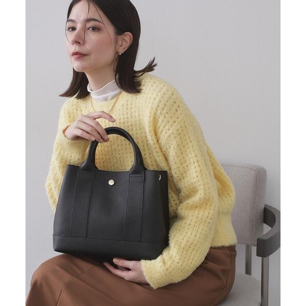 ZOZO問い合わせ番号:101518167ショップ:OPAQUE.CLIP，オペークドットクリップブランド:OPAQUE.CLIP，オペークドットクリップ商品名:シュリンク合皮ワイドマチ付きミドルサイズトートバッグ【人間工学／軽量／2WAY...