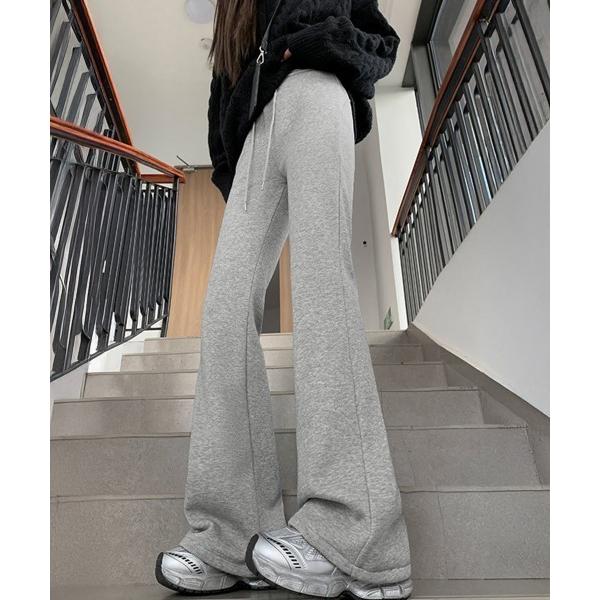 『タイムセール実施中』ZOZO問い合わせ番号:101519039ショップ:Ada.，エイダブランド:Miniministore，ミニミニストア商品名:スウェットパンツ 裏起毛フレアパンツ美脚カテゴリ:パンツ>スウェットパンツブランド品...