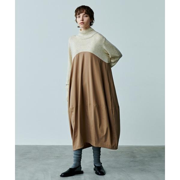 『セール実施中』ZOZO問い合わせ番号:101519118ショップ:b apartment，ビーアパートメントブランド:kha:ki，カーキ商品名:「KHA:KI / カーキ」OVAL SWITCH KNIT DRESSカテゴリ:ワンピース...