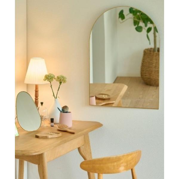 ZOZO問い合わせ番号:101519286ショップ:TIMELESS COMFORT，タイムレスコンフォートブランド:TIMELESS COMFORT，タイムレスコンフォート商品名:shesay（シセイ）ブラスエッジ ウォール＆スタンドミラ...