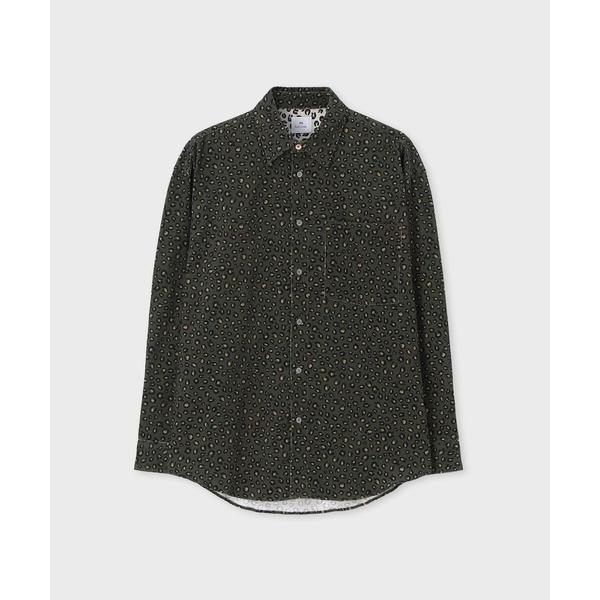 シャツ Horseshoes プリントコーデュロイシャツ / 162303 119Z メンズ