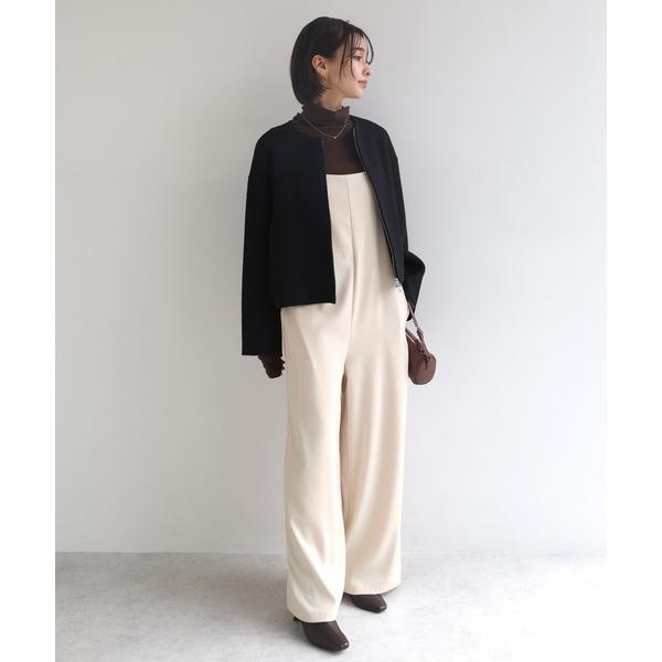 『タイムセール実施中』参考価格：5，290円発売時期：2023年06月コンディション：B（目立つ使用感なし）使用感が少ない、または気にならないアイテムすそ周り：汚れ参考商品名：とろみ素材スクエアネックサロペット参考品番：8000011【商品...