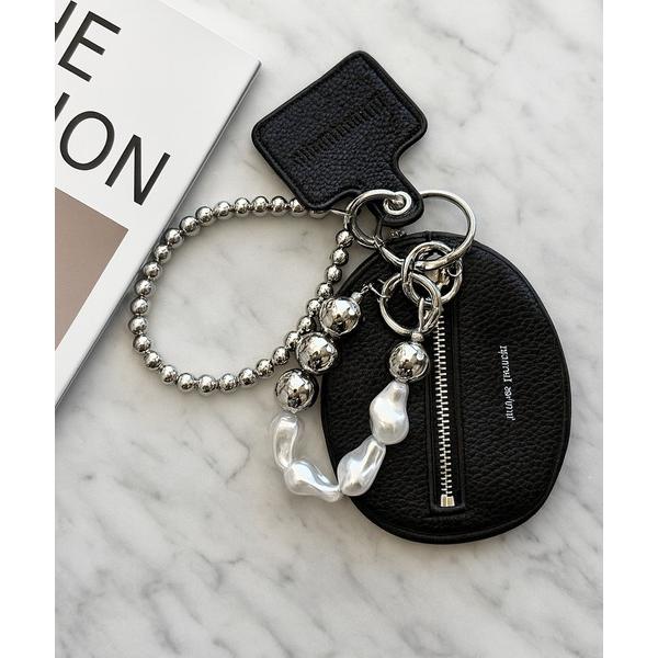 ZOZO問い合わせ番号:101635803ショップ:RiNc，リンクブランド:NOLITA LABORATORY，ノリータラボラトリー商品名:【 NOLITA / ノリータ 】パールビーズ バッグチャーム 4点セット 小物入れ・タグチャーム...