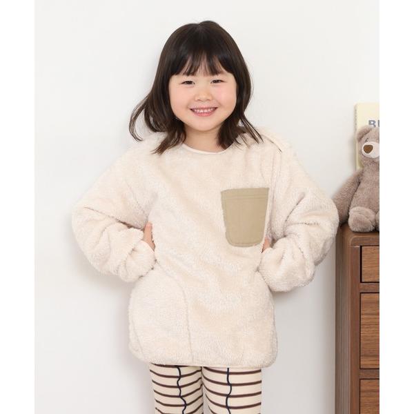 『タイムセール実施中』ZOZO問い合わせ番号:101655956ショップ:FUNALIVE，ファンアライブブランド:OMNES，オムネス，FUNALIVE，ファンアライブ商品名:ボアフリースプルオーバー  KIDSカテゴリ:トップス>...