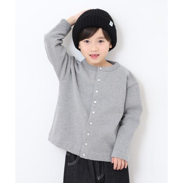 ZOZO問い合わせ番号:101655966ショップ:FUNALIVE，ファンアライブブランド:OMNES，オムネス，FUNALIVE，ファンアライブ商品名:裏毛スウェット パールドットカーディガン KIDSカテゴリ:トップス>カーディ...