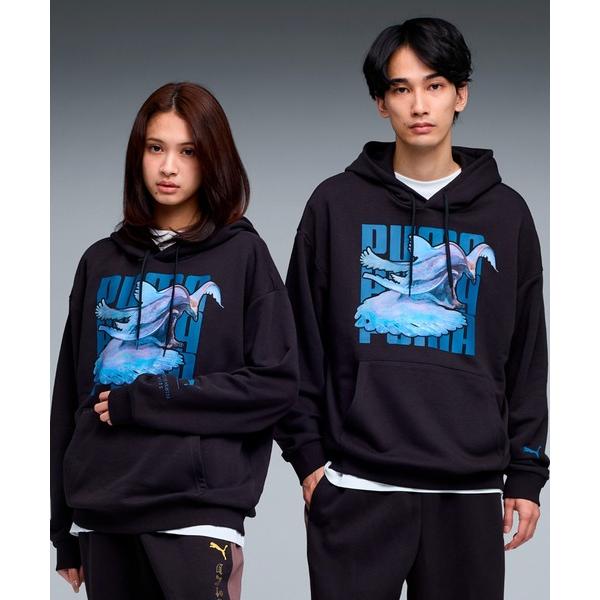 パーカー PUMA プーマ ユニセックス PUMA x モンスターハンターワイルズ フーディ フロ メンズ レディース