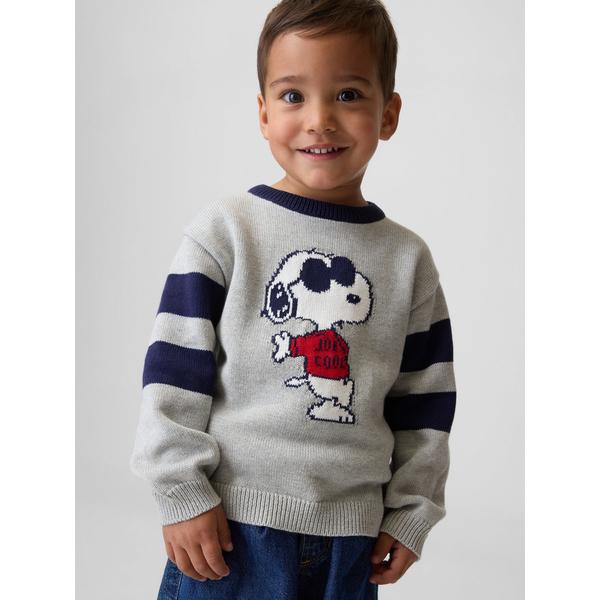 ZOZO問い合わせ番号:101657728ショップ:GAP，ギャップブランド:GAP，ギャップ，PEANUTS，ピーナッツ，SNOOPY，スヌーピー商品名:スヌーピー ジョー・クール セーター (幼児・ベビー)カテゴリ:トップス>ニッ...