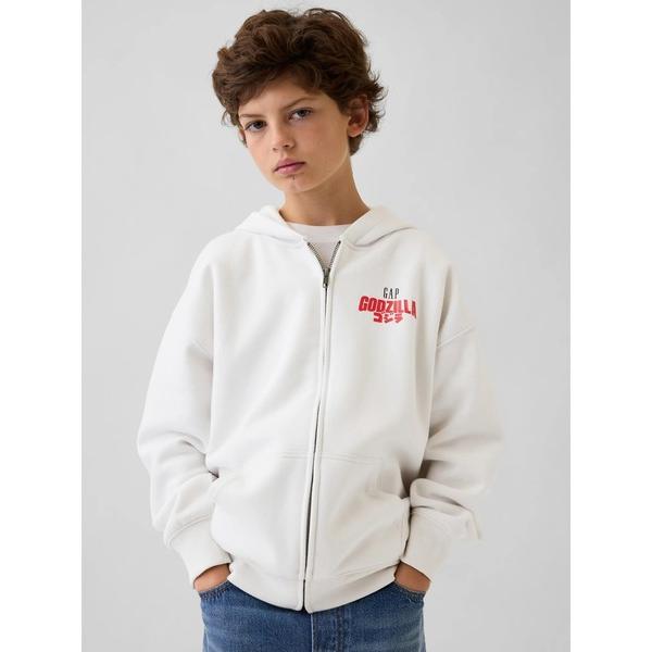 ZOZO問い合わせ番号:101657740ショップ:GAP，ギャップブランド:GAP，ギャップ商品名:ゴジラ ビンテージソフトグラフィック GAPロゴ ジップアップパーカー (キッズ)カテゴリ:トップス>パーカーブランド品番:8876...