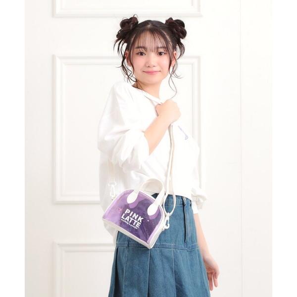 ZOZO問い合わせ番号:101658026ショップ:PINK-latte，ピンク ラテブランド:PINK-latte，ピンクラテ商品名:PVCミニボストンバッグカテゴリ:バッグ>ボストンバッグブランド品番:320-15002-2026...