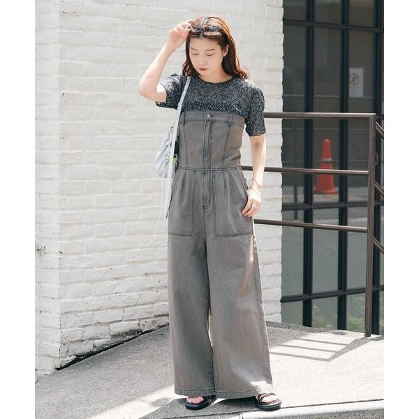 『タイムセール実施中』参考価格：8，690円発売時期：2025年06月コンディション：B（目立つ使用感なし）使用感が少ない、または気にならないアイテム全体的：色あせ参考商品名：【低身長サイズ/WEB限定】デニムベアサロペット参考品番：KAZ...