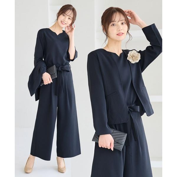 『タイムセール実施中』ZOZO問い合わせ番号:101689734ショップ:alotta，アロッタブランド:alotta，アロッタ商品名:【３点セット】洗える/イージーケア/ストレッチ　フォーマルセットアップ《カットツイル素材》カテゴリ:フォ...