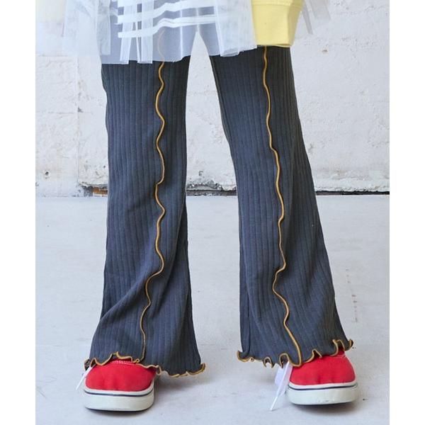 ZOZO問い合わせ番号:101691500ショップ:MARKEY'S，マーキーズブランド:MARKEY'S，マーキーズ商品名:メローリブフレアーパンツカテゴリ:パンツ>その他パンツブランド品番:0010161010素材:[本体:綿10...