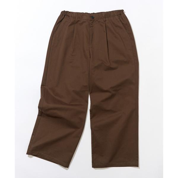 チノパン 「MAISON CLUB」Twill Wide Tuck Chino Trousers / ツイルタックチノトラウザーズ KKP メンズ