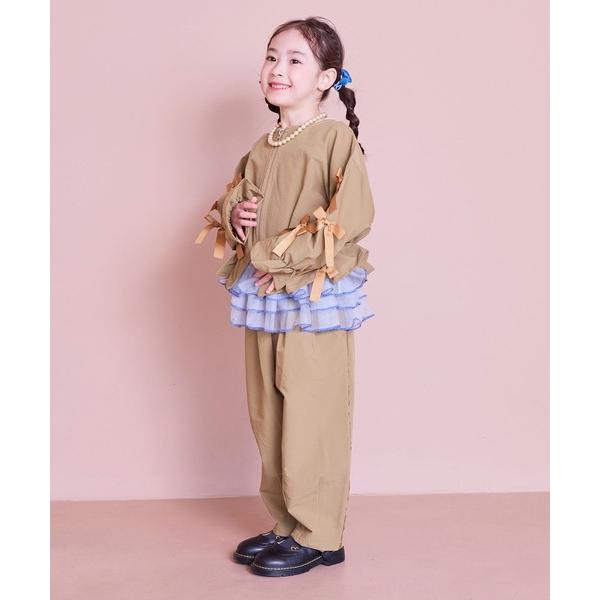 ZOZO問い合わせ番号:101692082ショップ:MARKEY'S，マーキーズブランド:MARKEY'S，マーキーズ商品名:リボンいっぱいペプラムブルゾン/セットアップ可カテゴリ:ジャケット/アウター>ブルゾンブランド品番:0010...