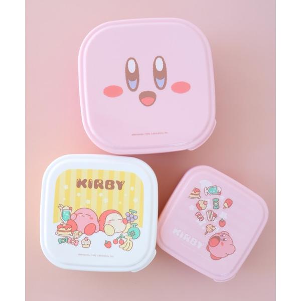 ZOZO問い合わせ番号:101693581ショップ:SiNCERE，シンシアブランド:SiNCERE，シンシア商品名:〈星のカービィ 〉シール容器 3個セット SSP-31 保存容器カテゴリ:食器/キッチン>お弁当箱ブランド品番:SS...