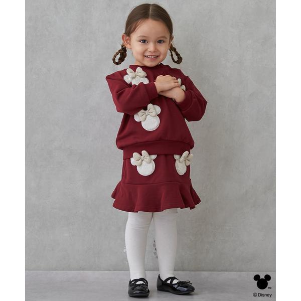 ZOZO問い合わせ番号:101724993ショップ:petit main，プティマインブランド:petit main，プティマイン商品名:【Disney】アップリケ付きスカートカテゴリ:スカート>スカートブランド品番:9654113素...