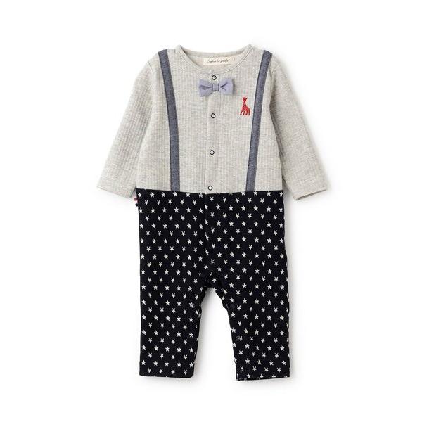 ※このアイテムは返品・交換対象外商品です。ZOZO問い合わせ番号:101725008ショップ:sense of wonder，センスオブワンダーブランド:Sophie la girafe，ソフィーラジラフ商品名:サスペンダーカバーオールカテ...