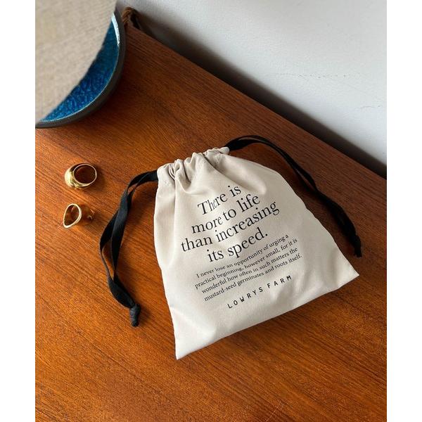 ZOZO問い合わせ番号:101725255ショップ:LOWRYS FARM，ローリーズファームブランド:Me%，ミィパーセント商品名:LFキンチャクポーチ 626833カテゴリ:財布/小物>ポーチブランド品番:626833カラー:ホワ...