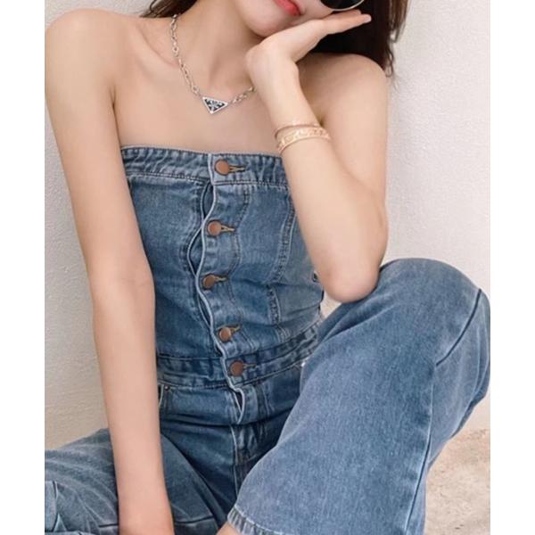 参考価格：6，312円発売時期：2024年04月コンディション：B（目立つ使用感なし）使用感が少ない、または気にならないアイテム全体的：汚れ参考商品名：ベアトップデニムオールインワン参考品番：42411008【商品に関する注意事項】・こちら...