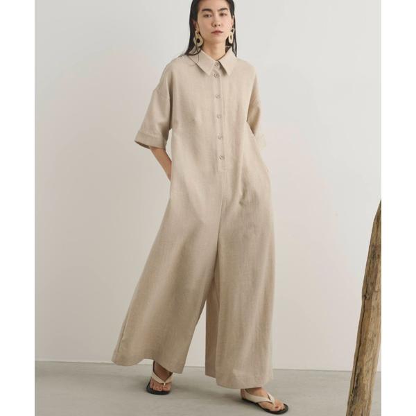 参考価格：6，930円発売時期：2024年05月コンディション：B（目立つ使用感なし）使用感が少ない、または気にならないアイテムすそ周り：汚れ、毛玉参考商品名：ワイドシルエットオールインワン参考品番：LBIZI252018/LBIZI052...