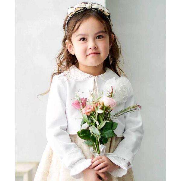 ZOZO問い合わせ番号:101760702ショップ:BEBE ONLINE STORE，ベベ オンラインストアブランド:BeBe，ベベ商品名:リップルポンチノーカラージャケット(110~130cm)カテゴリ:ジャケット/アウター>ノー...