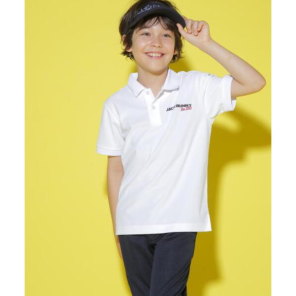 『セール実施中』ZOZO問い合わせ番号:101761131ショップ:the HOUSE，ザハウスブランド:Jack Bunny!!，ジャックバニー商品名:ハイゲージカノコ半袖ポロシャツ (ジュニア)カテゴリ:トップス>ポロシャツブラン...